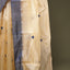 Beige Chanderi Silk Saree – Blue Zari Border
