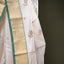 Ivory Chanderi Silk Saree – Gold Zari & Green Border