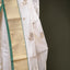 Ivory Chanderi Silk Saree – Gold Zari & Green Border