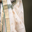 Ivory Chanderi Silk Saree – Gold Zari & Green Border