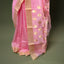 Light Pink Chanderi Silk Saree – Gold Zari Border