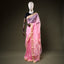 Light Pink Chanderi Silk Saree – Gold Zari Border