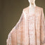 Aabha Cotton Hand Block Print 3-Piece Suit Set – Peach Beige