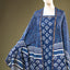 Neel Tarang Chanderi Silk 3-Piece Suit Set – Indigo Blue