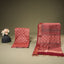 Rang Bagh Maheshwari Silk 2-Piece Suit Set – Dusty Rose & Deep Maroon