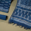 Neel Pushpa Chanderi Silk 3-Piece Suit Set – Indigo Blue