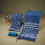 Neel Tarang Chanderi Silk 3-Piece Suit Set – Indigo Blue