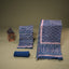 Neel Pushpa Chanderi Silk 3-Piece Suit Set – Indigo Blue & Pink