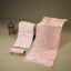 Aabha Cotton Hand Block Print 3-Piece Suit Set – Peach Beige