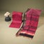 Rang Maheshwari Silk Bagh Print Unstitched Suit Set – Raspberry Pink & Black