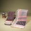 Rang Maheshwari Silk Bagh Print 3-Piece Suit Set – Black, Ivory White & Terracotta