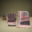Rang Maheshwari Silk Bagh Print 3-Piece Suit Set – Black, Ivory White & Terracotta