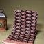 Rang Maheshwari Silk Bagh Print 3-Piece Suit Set – Black, Ivory White & Terracotta