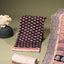 Rang Bagh Maheshwari Silk 3-Piece Suit Set – Black, Ivory White & Crimson Red
