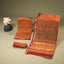 Rang Maheshwari Silk Bagh Print 3-Piece Suit Set – Kesari Orange