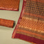 Rang Maheshwari Silk Bagh Print 3-Piece Suit Set – Kesari Orange