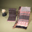 Rang Bagh Maheshwari Silk 2-Piece Suit Set – Black, Ivory White & Crimson Red