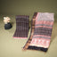 Rang Bagh Maheshwari Silk 2-Piece Suit Set – Black, Ivory White & Crimson Red