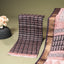 Rang Bagh Maheshwari Silk 2-Piece Suit Set – Black, Ivory White & Crimson Red
