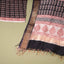 Rang Bagh Maheshwari Silk 2-Piece Suit Set – Black, Ivory White & Crimson Red