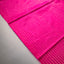Rangrekha Rani Pink Silk Cotton Jamdani Saree – Orange-Edged Gold Zari Border