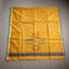 Rangrekha Mustard Yellow Silk Cotton Jamdani Saree – Teal Green-Edged Gold Zari Border