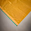 Rangrekha Mustard Yellow Silk Cotton Jamdani Saree – Teal Green-Edged Gold Zari Border