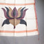 Pushparaga - Ivory, Wine & Charcoal handwoven Matka silk Jamdani saree