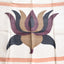 Pushparaga - Ivory, Wine & Charcoal handwoven Matka silk Jamdani saree
