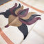 Pushparaga - Ivory, Wine & Charcoal handwoven Matka silk Jamdani saree