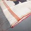 Pushparaga - Ivory, Wine & Charcoal handwoven Matka silk Jamdani saree