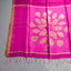 Pushparaga - Fuchsia Pink handwoven Matka silk Jamdani saree