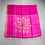 Pushparaga - Fuchsia Pink handwoven Matka silk Jamdani saree