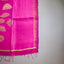 Pushparaga - Fuchsia Pink handwoven Matka silk Jamdani saree