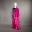 Pushparaga - Fuchsia Pink handwoven Matka silk Jamdani saree