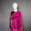 Pushparaga - Fuchsia Pink handwoven Matka silk Jamdani saree