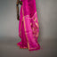 Pushparaga - Fuchsia Pink handwoven Matka silk Jamdani saree