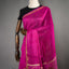 Pushparaga - Fuchsia Pink handwoven Matka silk Jamdani saree