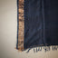 Ratnabali Charcoal Black Tussar Matka Banarasi Saree -Antique Copper Zari Border