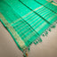 Ratnabali Emerald Green Tussar Matka Banarasi Saree - Antique Gold Zari Border