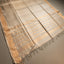 Ratnabali Silver Grey Tussar Matka Banarasi Saree - Antique Rose-Gold Zari Border