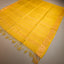 Ratnabali Haldi Yellow Tussar Matka Banarasi Saree - Antique Gold Zari Border