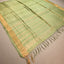 Ratnabali Sage Green Tussar Matka Banarasi Saree - Antique Gold Zari Border