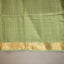 Ratnabali Sage Green Tussar Matka Banarasi Saree - Antique Gold Zari Border