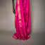 Ratnabali Rani Pink Tussar Matka Banarasi Saree - Antique Gold Zari Border
