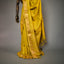 Ratnabali Haldi Yellow Tussar Matka Banarasi Saree - Antique Gold Zari Border