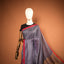 Rangdhara - Neel Sindoor, Handwoven Tissue Matka Silk Saree