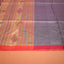 Rangdhara - Neel Sindoor, Handwoven Tissue Matka Silk Saree
