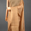 Sitara - Matka Silk Sequins Jamdani Saree - Warm Biscuit Beige with Handwoven Jamdani Chevron & Micro-Sequin Pallu