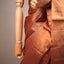 Dyuti - Burnished Copper Bronze Tissue Kanjivaram Silk Saree